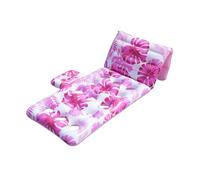 Piscina Balsas Adultos - Con Portavasos Silla Inflable Salón | Piscina Hamaca Flotador | para Río Verano Fiesta al aire libre Viajes Vacaciones Camping Tomar el sol