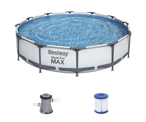 Piscina Bestway Steel Pro Max 366cm diámetro