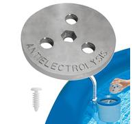 Piscina - Cesta de skimmer de 8 pulgadas, skimmer de piscina con peso ajustable, peso de skimmers antioxidante | Bloque flotante antideslizante, accesorios de filtración, protección de natación po
