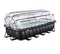 Piscina con Bomba de Filtro de Arena y cúpula de Cuero para niños Exit Toys 540 x 250 x 100 cm