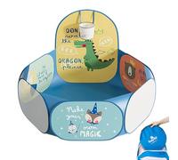 Piscina De Bolas: 1 Tienda De Campaña Portátil, Área De Juegos Interactiva Para Niños De 31,5 Pulgadas Para Entretenimiento Activo | Parque Infantil Para Niños Y Niñas, Sala De Juegos Interior Y Exter