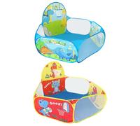 Piscina De Bolas para Niños - Tienda De Campaña Plegable con Arenero Ball | Casa De Juegos Cubierta con Piscina De Baloncesto | Parque Infantil De Poliéster Engrosado para Niños Diversión En El