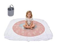 Piscina De Charco De Playa - PVC, Tapete De Juego para Piscina De Playa, Tapete De Picnic Plegable Impermeable A Prueba De con Cubo De Almacenamiento | Alfombrillas De para Piscinas | para