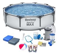 Piscina de jardín con estructura de 305 x 76 cm 17 en 1 Bestway 56406