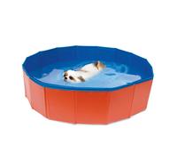 Piscina de juegos de color naranja para perros Croci