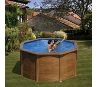 Piscina Desmontable GRE Pacific redonda Ø 240 cm y altura 120 cm de acero - CD Talla única