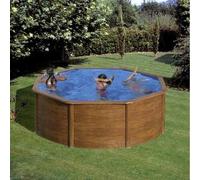 Piscina Desmontable GRE Pacific redonda Ø 350 cm y altura 120 cm de acero - CD Talla única