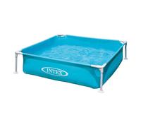 57173 piscina sobre suelo Piscina con anillo hinchable Rectangular azul, Piscina con anillo hinchable, 10,7 kg