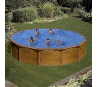 Piscina Desmontable redonda GRE Mauritius Ø550 cm y altura 132 cm de acero - CD Talla única