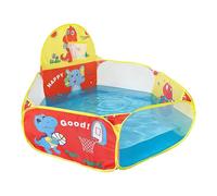 Piscina di Palline per Bambini - Casetta Pieghevole Con Canestro Da Basket | Vasca di Palline Rinforzata dei Bambini,Per Ragazze e Ragazzi, Compleanno, Natale, Festa del Ringraziamento, Interno ed Est