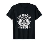 Piscina Divertida y Cerveza por eso Estoy aquí Diciendo Camiseta