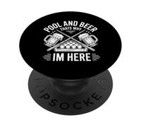 Piscina Divertida y Cerveza por eso Estoy aquí Diciendo PopSockets PopGrip Adhesivo