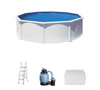 Piscina Desmontable GRE Atlantis redonda Ø 350cm y altura 132cm - CD Talla única