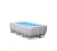 Piscina elevada rectangular Intex 26784NP Prisma Frame 300x175x80 cm gris