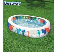 Piscina Elíptica Swimmingpool Jardín 229x152x51cm