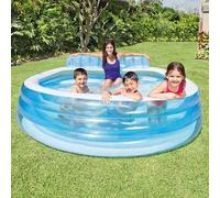 Piscina Familiar C/SILLON 229X79X218 CM/EDAD 3+ /590L Azul - CD Talla única