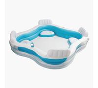 Intex Piscina familiar con asientos