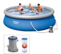 Piscina Fast Set con bomba de filtro, 396x84cm