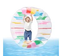 Piscina Flotador, Rueda Acuática Inflable, Rueda de Agua Inflable para Piscina, Rodillo de Agua Gigante para Niños y Niñas, Verano Inflable Deportes Acuáticos Juguetes