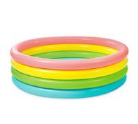 INTEX Piscina hinchable infantil aros multicolor 780 L
