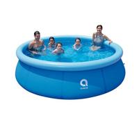 Piscina hinchable avenli 3.618l forma redonda con depuradora azul 76xø300 cm