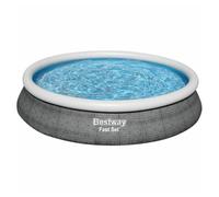 Piscina hinchable bestway 457 x 84 cm gris 9677 l 84 cm