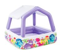 Piscina hinchable con toldo desmontable intex