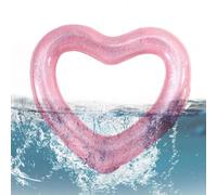 Piscina Hinchable Corazón - de natación Inflable Juguetes acuáticos,Piscina Flotadores Juguetes Verano Playa Flotadores Suministros de Fiesta para niñas Niños