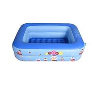 Piscina Hinchable de jardín, Piscina Familiar Inflable Multicolor de Varios tamaños(Blue,130 * 85 * 50cm)