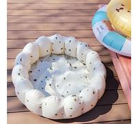 Piscina hinchable de PVC de 90 cm, bonita piscina hinchable para exterior, hogar, balcón, fiesta de agua de verano