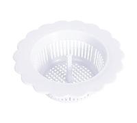 Piscina Hinchable Depuradora Y Tapa Colector de Pelo para bañera de baño Cartucho Piscina Tipo A (White, One Size)