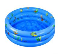 Piscina Hinchable Infantil ø 100 cm,Piscina Inflable Pequeña para Niños,Piscinas Infantiles para Niños,Piscina Hinchable Familiar de 3 Anillos para Familia Exterior Jardín Patio Interior Agua Juego
