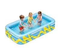 Piscina Hinchable Infantil 209,8 X 144,8 X 55,9 Cm Parque De Bolas | Piscina para niños, piscina familiar al aire libre, para verano, patio, jardín, césped, parque, fiesta, inflado rápido