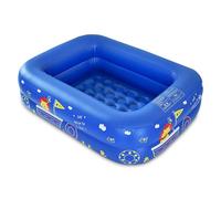 Piscina Hinchable Infantil,Piscinas Infantiles para Niños,Piscina Rectangular para Jardín,Piscina Inflable Niños para Fiesta de Verano en La Piscina Interior Exterior