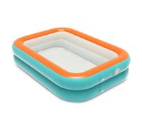 Piscina Hinchable Infantil,Piscinas Infantiles para Niños,Piscina Rectangular para Jardín,Piscina Inflable Niños para Fiesta de Verano en La Piscina Interior Exterior