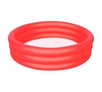 Piscina hinchable infantil play pool bestway 101l +2a rojo ø102x25 cm