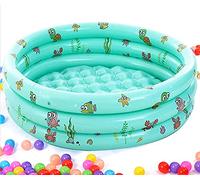 Piscina Hinchable Infantil Summer,100x35cm Piscina Hinchable de Bebés,Piscina Inflable Infantil,Piscina de Agua para Niños,Piscina Inflable Niños,Redonda Piscina para Jardín Interior al Aire Libre