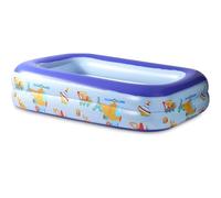 Piscina Hinchable Infantil Summer,100x70cm Piscina Hinchable de Bebés,Piscina Inflable Infantil,Piscina de Agua para Niños,Piscina Inflable Niños,Redonda Piscina para Jardín Interior al Aire Libre