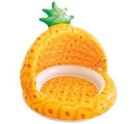 Intex 58414NP - Piscina Hinchable Infantil con toldo, con Forma de piña, Piscinas para bebé Hinchable 1-3 años, Piscina bebé, Medidas 127x102x69 cm, 45 litros