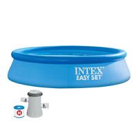 Piscina Hinchable Intex Easy Set con Depuradora, 305x61 Cm, Azul