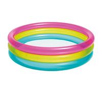 Piscina hinchable intex tricolor para bebés 86x25 cm