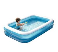 Piscina Hinchable Juego Acuático para Césped y Jardín | Piscina Familiar Para Exterior En Familia, Niños, Adolescentes, Adultos, Jardín, Camping, Playa, Guardería, Parque Y Césped