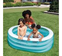 Piscina Hinchable Oval 163X107X46CM -230 L Azul -CD Talla única