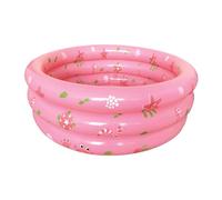 Piscina hinchable para niños - Piscina con remo para bebé de 90x30 cm con burbuja de seguridad hinchable - Piscina hinchable para niños pequeños - Piscina de jardín y patio trasero - Herramienta de