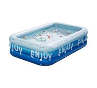 Piscina Hinchable para Personas Adultas - Portátil, Resistente, Inflable y Rectangular - Piscinas Infantiles para Exterior Y Jardín - para Patio Trasero Césped Patio Jardín Porche Terraza Playa Y