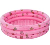 Piscina Hinchable, Piscina Inflable de PVC | Azul Rosa 100x35cm Garden Splash Play: Diversión acuática familiar(Pink)