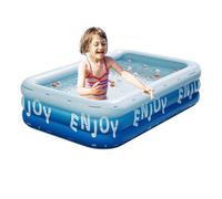 Piscina Hinchable | Rectangular Portátil Resistente Grande,Piscinas Infantiles para Exterior Y Jardín,De Verano, Reuniones, Vacaciones, Jardín, Patio, Césped Y Playa