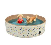 Piscina Infantil de Vadeo - Piscina de PVC Desmontable para Niños | Bañera De Chapoteo Plegable para Bebés Que Ahorra Espacio