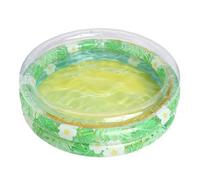 Piscina infantil inflable con flores a prueba de fugas de verano | Piscina hinchable de verano para niños, para interiores, hogar, sala de estar, sala de juegos, jardín, terraza, fiesta