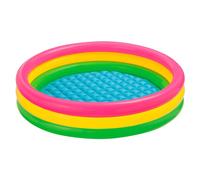 Intex 57412NP - Piscina hinchable 3 aros Sunset 114 x 25 cm